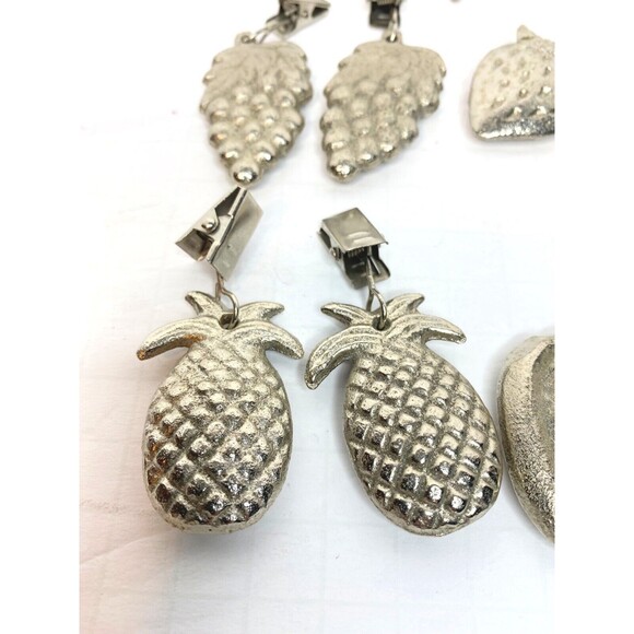 Tradewind Bay Tablecloth Weights Lot 16 Butterfly Dragonfly, Strawberries, Cow - Picture 2 of 16